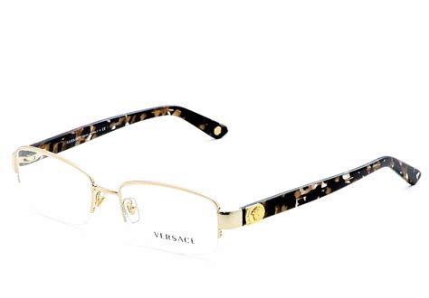 versace gold glasses frames.